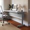 Emma and Oliver Hahn Heavy-Duty Flip Top Training Table with Nesting Design, Privacy Panel, T-Legs, Tabletop, Metal Frame